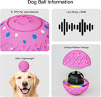 Hot Pink Mini — dog ball info: E-TPU pet-safe, low noise, ultra lightweight