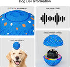 Royal Blue Mini — dog ball info: E-TPU pet-safe, low noise, ultra lightweight